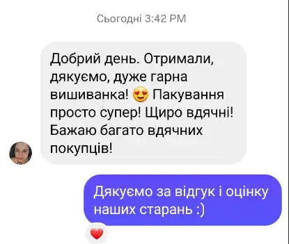 Відгук покупця